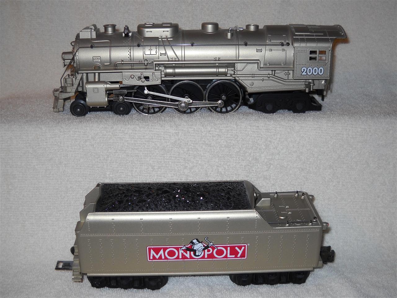 original monopoly board locomotive